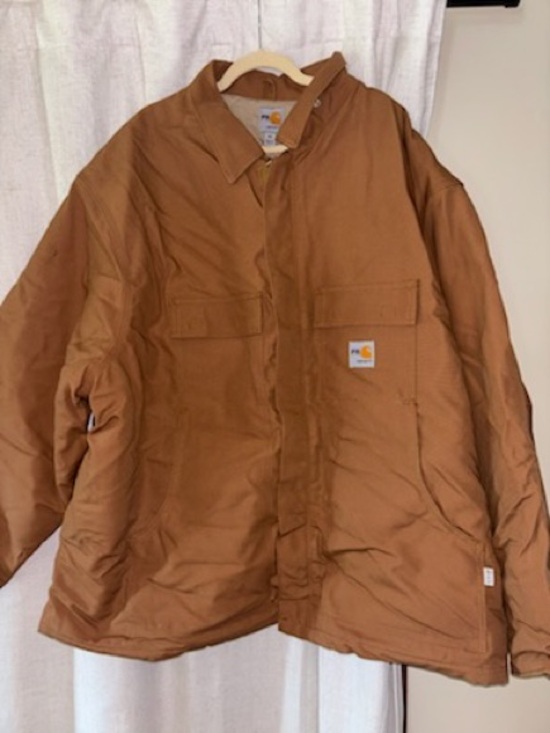 Carhartt Other - Carhartt Men's Carhartt Brown Duck Canvas Insulated Jacket